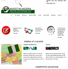 Nigerian Investment Promotion Commission Web Page